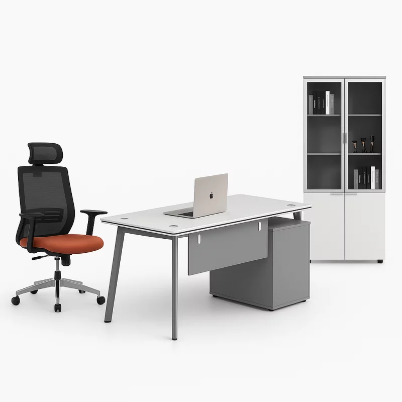 Set complet mobilier de birou, design  modern - elegant si calitate premium