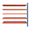 Extensie-Raft profesional pentru depozitare-5 nivele,500KG/nivel- L1900xl600xH2500,2500 kg