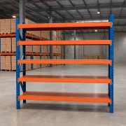 Professzionális tárolópolc – 5 szint – H2000 x Sz600 x M2500, 2500 kg