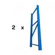 Professzionális tároló polc H2000xL1140xl600, 600kg