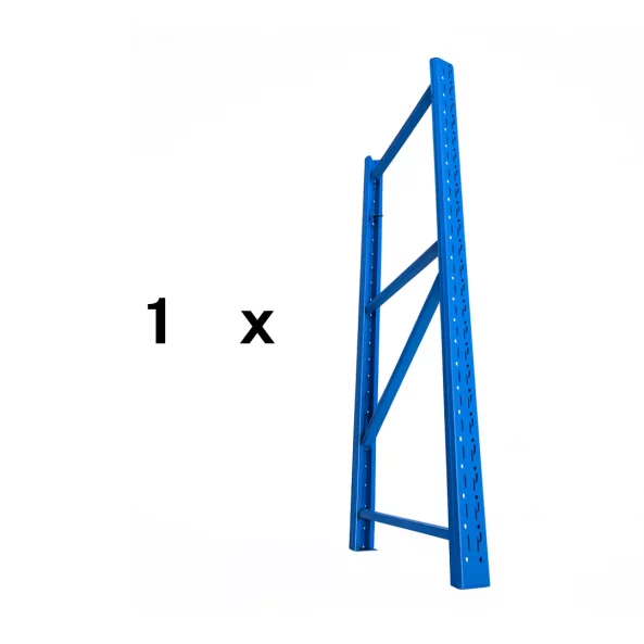 Разширение – Професионален стелаж за съхранение H2000 x L2070 x Ш600, 1200 кг