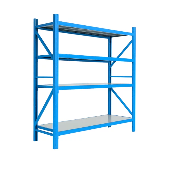 Kiegészítő polclap professzionális állványhoz 200KG – kék (BLUE) keresztgerenda, fehér (WHITE) polc