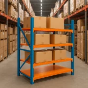 Професионален стелаж за съхранение H2000xL2140xШ600, 1200 кг