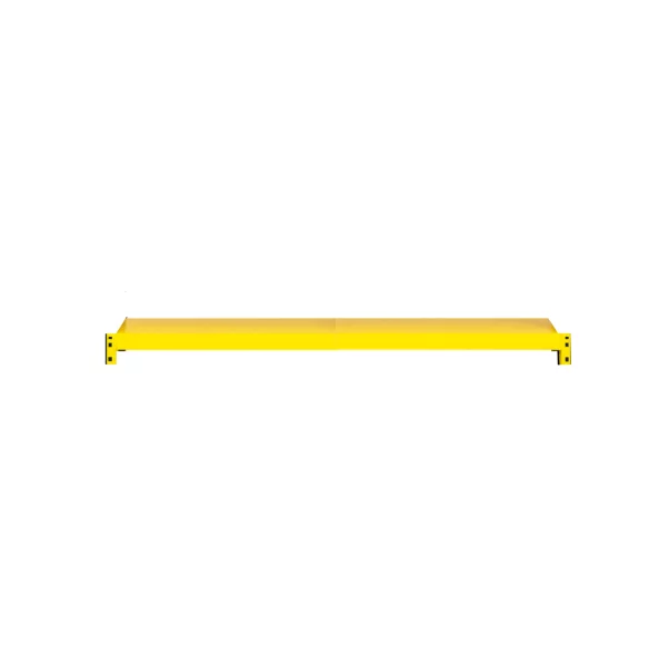 Estante adicional para estantería profesional 200KG – AMARILLO 2000x65mm