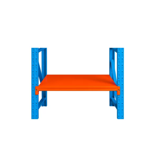 Estante adicional para estantería profesional 300KG – NARANJA 1000x60mm