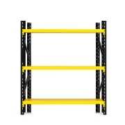 Estante adicional para estantería profesional 200KG – AMARILLO 2000x65mm