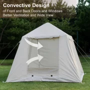 Cort Gonflabil din Material Oxford 210D