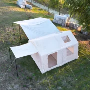 Cort Gonflabil Personalizat cu Logo din Țesătură Oxford 420D – 400x300x235