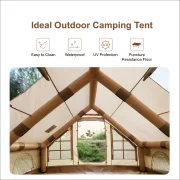 Cort Gonflabil Personalizat din Țesătură Oxford 420D – Confort, Spațiu și Rezistență