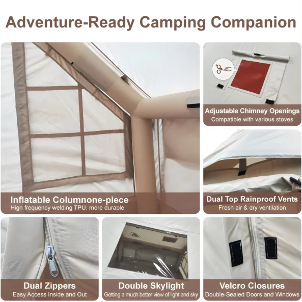 Cort Tip din Țesătură Oxford 420D –300 × 210 × 200 cm