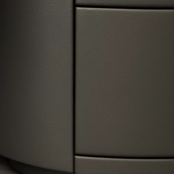 Intelligens éjjeliszekrény 15W vezeték nélküli töltéssel, 3 színű LED világítással és 2 tárolófiókkal