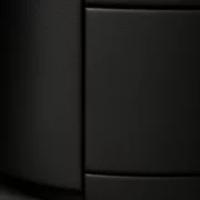 Noptieră Modernă Multifuncțională cu Încărcare Wireless, Iluminare LED și Sistem de Securitate cu Amprentă-BLACK