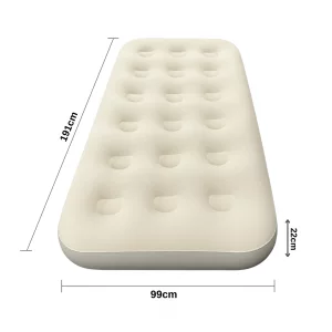 Saltea Gonflabilă de Aer 191 × 99 × 22 cm – Confort Portabil și Ușor de Utilizat
