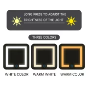 Интелигентно нощно шкафче с умни функции и елегантен дизайн – LED осветление, 3 чекмеджета, безжично зареждане 15W, кодов ключ – ТЪМНО СИВО