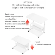 Регулируема маса за лаптоп 60x40x(69-90) см