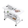 Mesa ajustable para portátil 80x40x(69-90) cm – Blanco