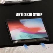 Регулируема маса за лаптоп – 60×40×(27–40) см – ЧЕРЕН