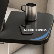 Регулируема маса за лаптоп – 60×40×(27–40) см – ЧЕРЕН