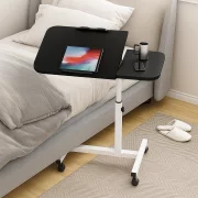 Регулируема маса за лаптоп – 60×40×(27–40) см – ЧЕРЕН