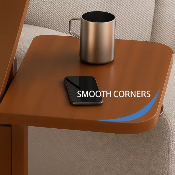 Регулируема маса за лаптоп – 60×40×(27–40) см – ОРЕХ