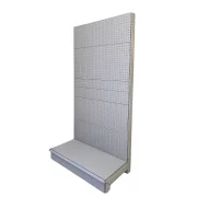 Acél tárolópolc-hosszabbítás, HORECA-hoz alkalmas, méretek H 900x Sz 450xM 1800 mm