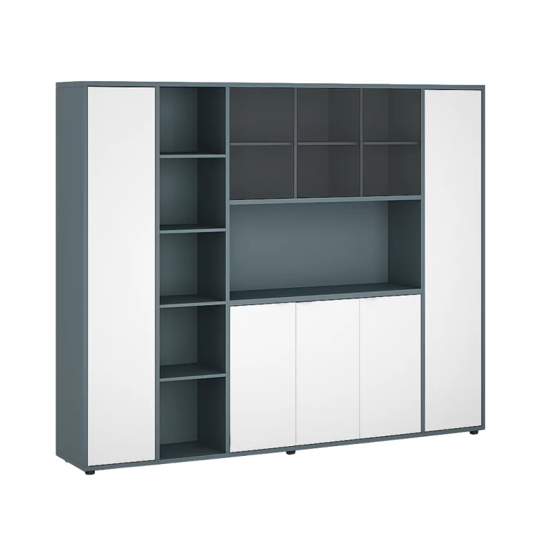 Dulap cu șase uși din PAL melaminat-W2400*D400*H2000