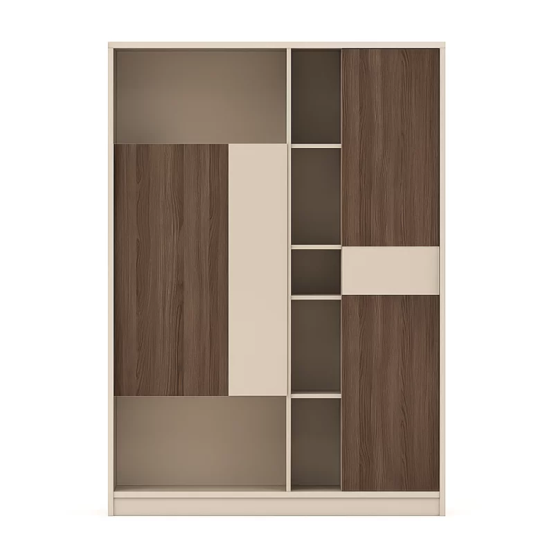 Dulap modern cu patru uși din PAL melaminat-W1600*D400*H2000