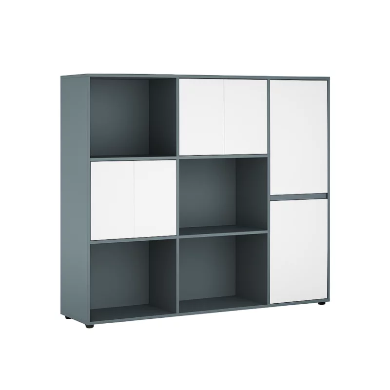 Dulap modular cu patru uși din PAL melaminat-1600x400x1600 mm