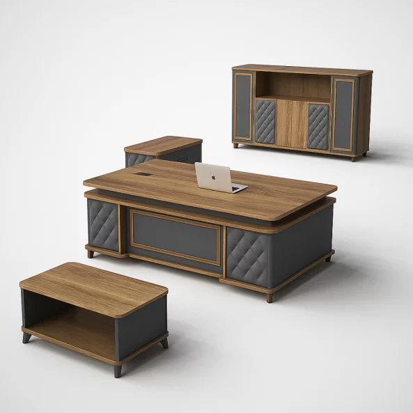 Dohányzóasztal vezetői irodába, modern és elegáns dizájn, prémium minőség, méretek 1200*600*450