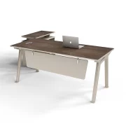 Masă birou cu dulap lateral mobil ,design modern și elegant ,calitate premium , dimensiuni 1600*800*750-PRODUS RESIGILAT!