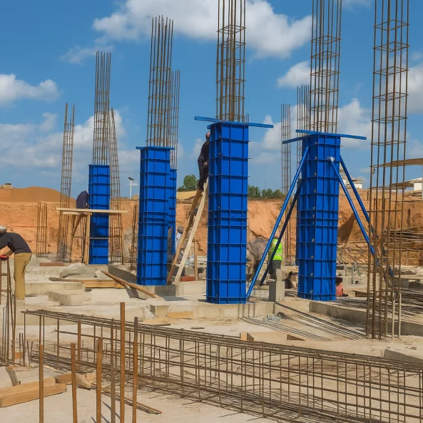 Sistema de encofrado de acero – 1500×600×50 mm