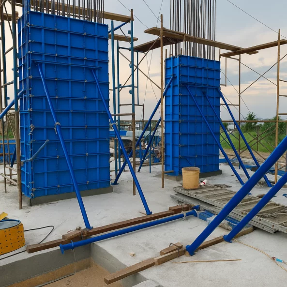 Sistema de encofrado de acero – 1500×600×50 mm