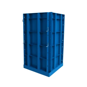 Sistema de encofrado de acero H1000 – configurado con paneles 600x2 + 400x4