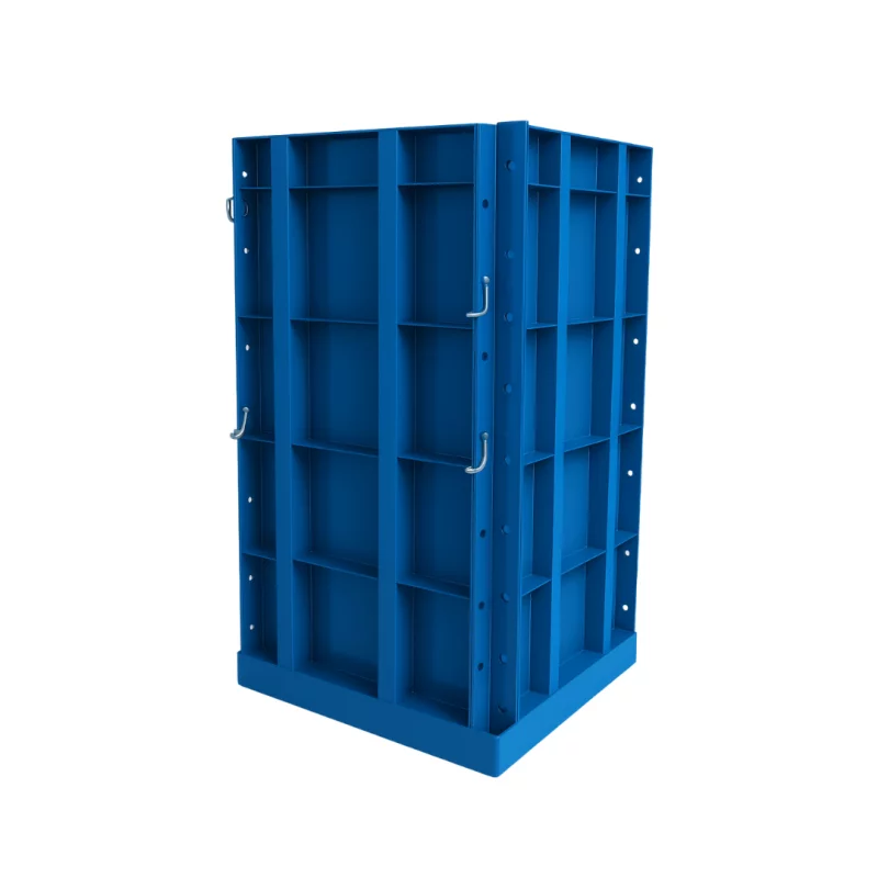 Sistem cofrare din otel H1000 – configurat cu panouri 600x4 + 400x2