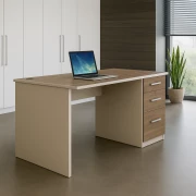 Masă birou cu dulap lateral ,design modern și elegant ,calitate premium , dimensiuni 1200*600*750-PRODUS RESIGILAT!
