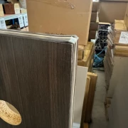 Masă birou cu dulap lateral ,design modern și elegant ,calitate premium , dimensiuni 1200*600*750-PRODUS RESIGILAT!