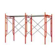 Gördíthető acélállvány H2000L3600W1219 mm, kiegészítő toldattal