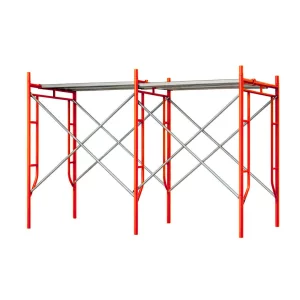 Gördíthető acélállvány H2000L3600W1219 mm, kiegészítő toldattal