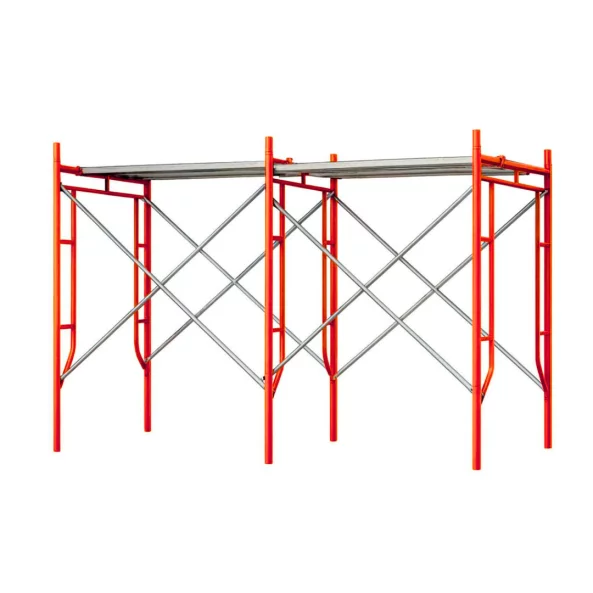 Gördíthető acélállvány H2000L3600W1219 mm, kiegészítő toldattal