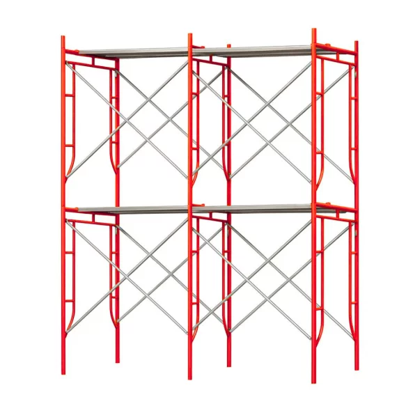 Járható acél állvány – H4000×L3600×W1219 mm, 2 hosszabbítással