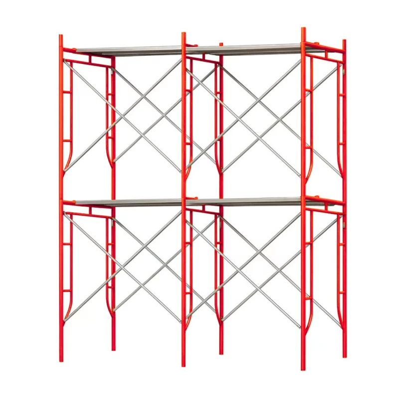 Schela circulabila din otel-H4000*L3600*W1219 mm cu 2 extensii