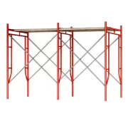 Gördíthető acélállvány H2000L3600W1524 mm, kiegészítő toldattal