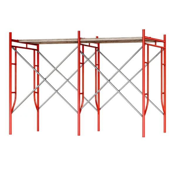 Gördíthető acélállvány H2000L3600W1524 mm, kiegészítő toldattal