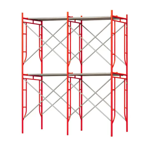 Járható acél állvány – H4000×L3600×W1524 mm, 2 hosszabbítással