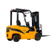 Електрически мотокар, 1500 кг, височина на повдигане 3 м, странично преместване наляво–дясно