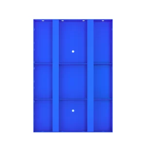 Син кофражен панел с размери: 1000×600×50 мм