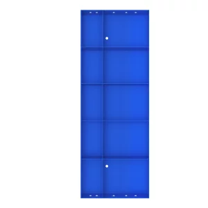 Син кофражен панел с размери: 1500×400×50 мм