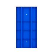 Panel azul para encofrados con dimensiones: 1500×600×50 mm