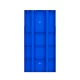 Panel azul para encofrados con dimensiones: 1500×600×50 mm