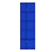 Panel azul para encofrados con dimensiones: 1800×400×50 mm